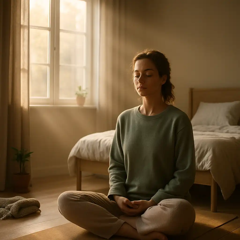 Opbyg en rolig morgenrutine med enkel yoga